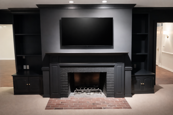 Fireplace and TV Focal Wall